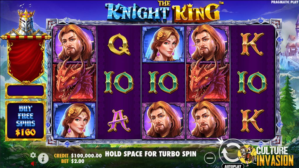 The Knight King: Slot Kekuatan dan Keberanian Sang Raja Ksatria!