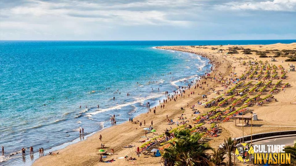 Momen Sunse Terbaik di Pantai Playa de Maspalomas Eropa!