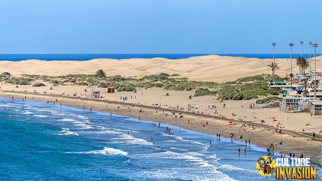 Momen Sunse Terbaik di Pantai Playa de Maspalomas Eropa!